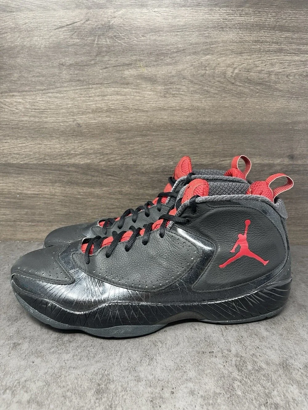 Air Jordan 2012 A Bred Size 12 Mens Black Varsity Red Basketball 508318-010